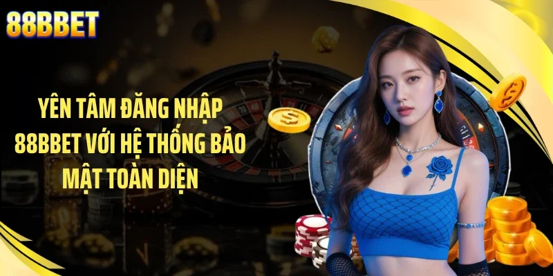 Yên tâm đăng nhập 88BBET với hệ thống bảo mật toàn diện